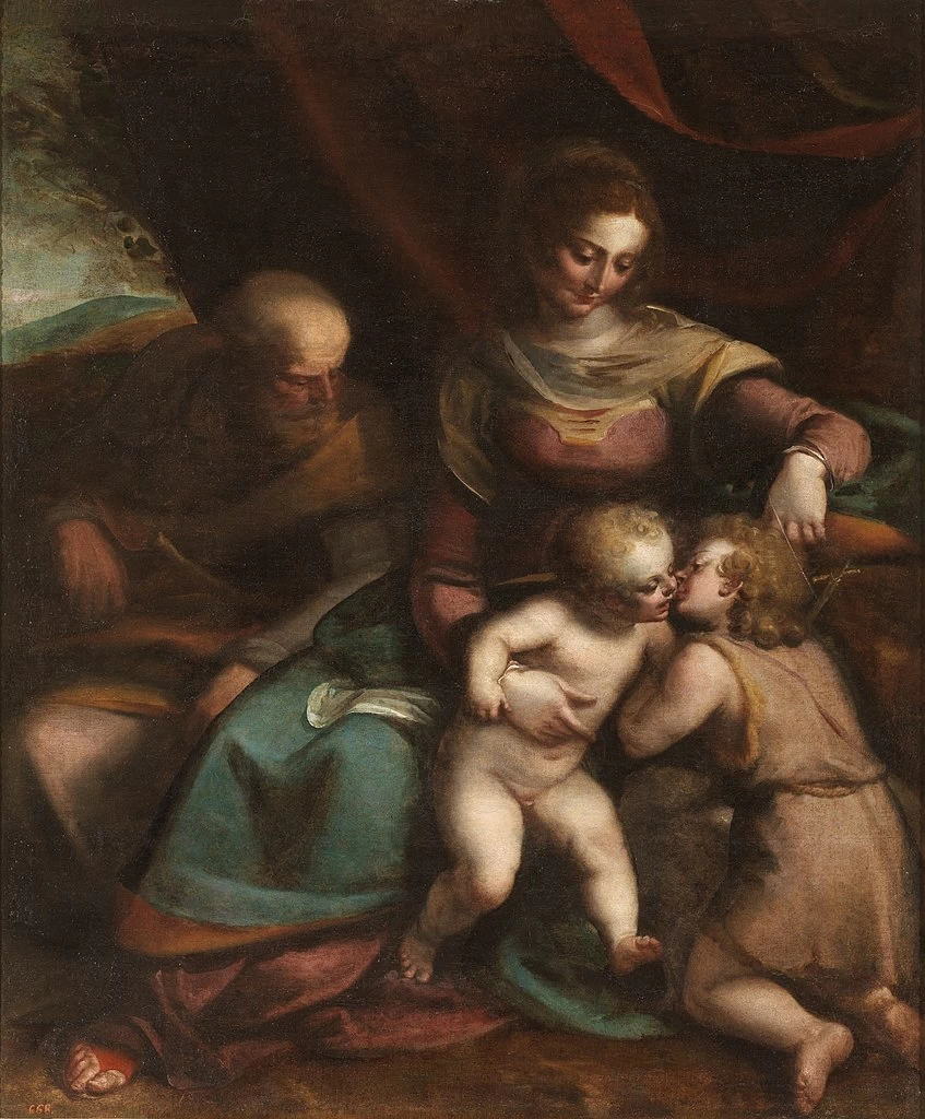 Sacra Famiglia e Giovannino - Museo del Prado, Madrid